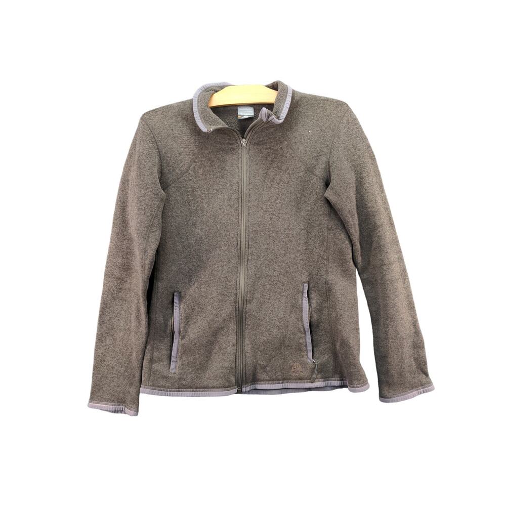 Nike ACG Full Zip Jacket Size M Brown Sherpa Fleece Lined Collared